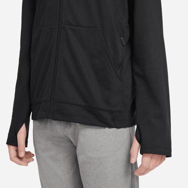  Nike Poly+ Full-Zip Hoodie Çocuk Siyah Sweatshirt