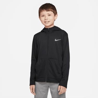  Nike Poly+ Full-Zip Hoodie Çocuk Siyah Sweatshirt