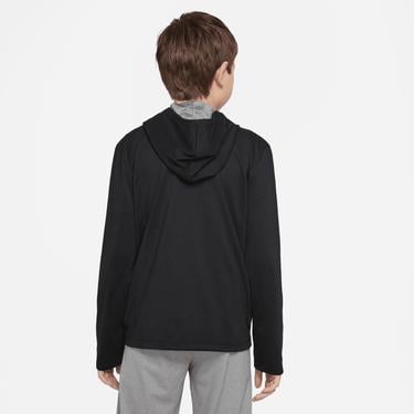  Nike Poly+ Full-Zip Hoodie Çocuk Siyah Sweatshirt