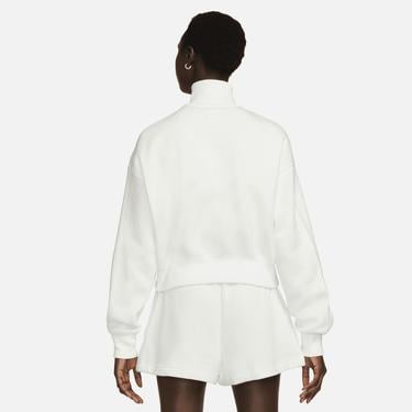  Nike Sportswear Phoenix Fleece Crop Kadın Beyaz Sweatshirt