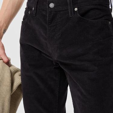  Levi's 511 Slim Black Agate S 14W Cord Erkek Siyah Jean