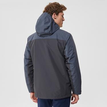  Jack Wolfskin Taubenberg 3IN1 Erkek Siyah Ceket