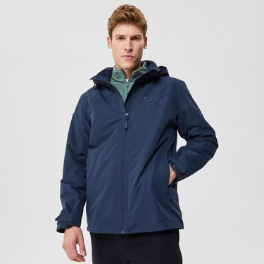  Jack Wolfskin Taubenberg 3IN1 Erkek Lacivert Ceket