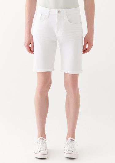  Mavi Brian Comfort Beyaz Jean Şort 0418423856