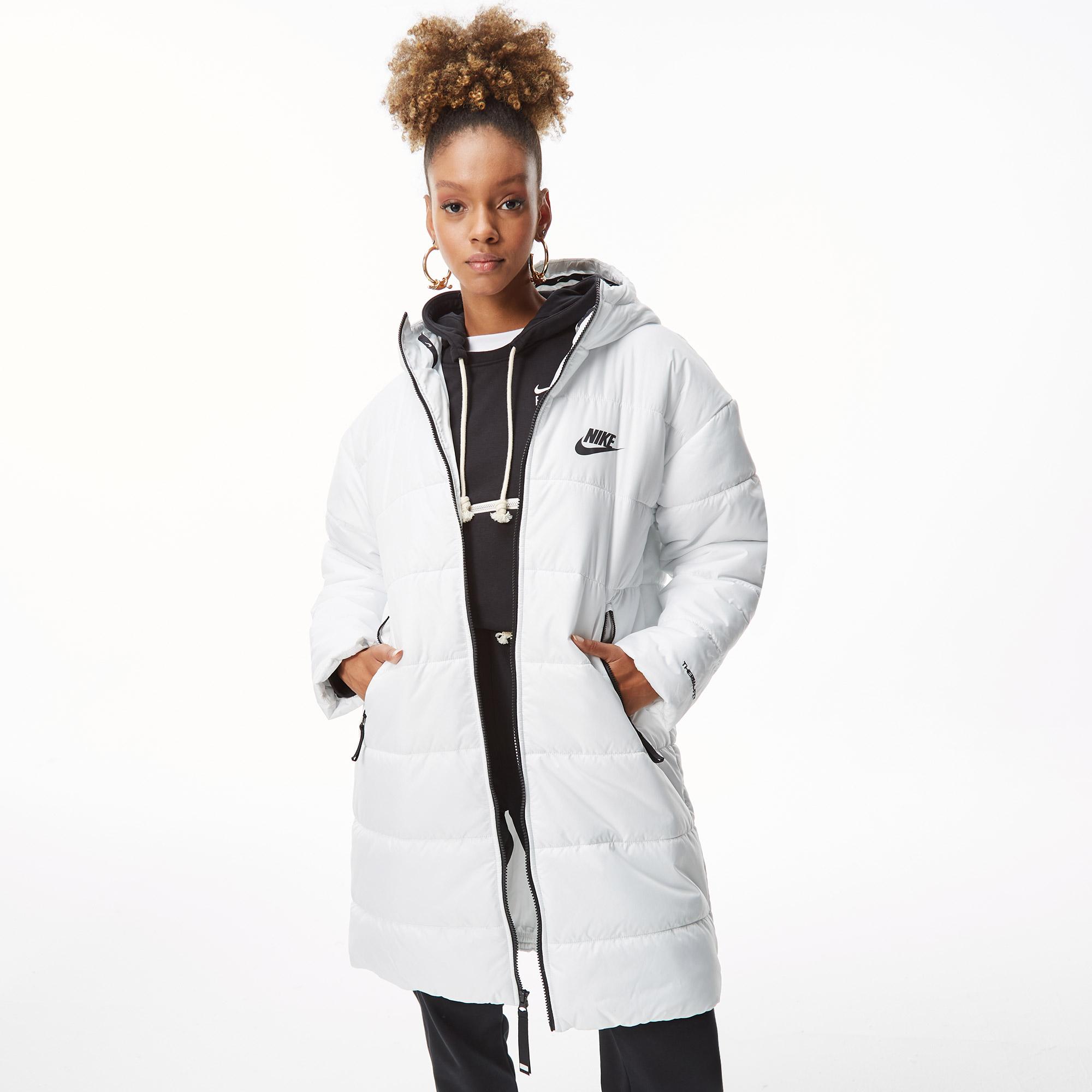 Nike Sportswear Syn Therma-FIT Repel Parka Kadın Beyaz Mont
