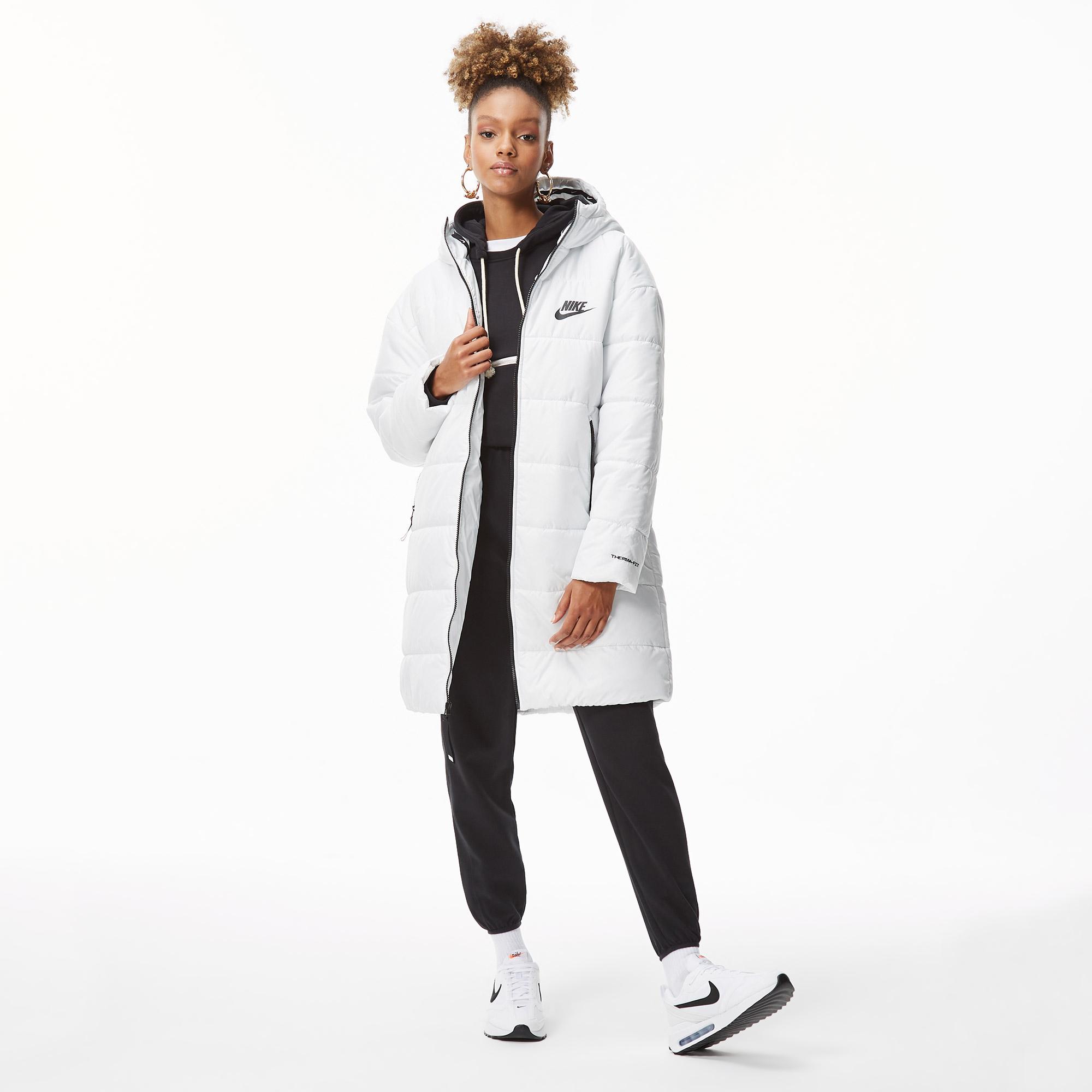 Nike Sportswear Syn Therma-FIT Repel Parka Kadın Beyaz Mont