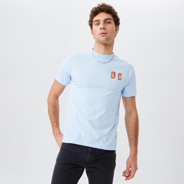  The Hundreds Comic Wildfire Erkek Mavi T-Shirt