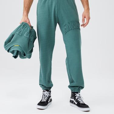  Market Vintage Washed Erkek Yeşil Eşofman Altı