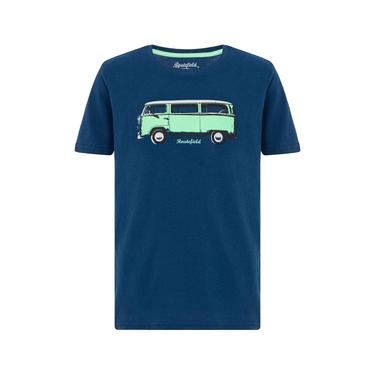  Routefield Theory Kids Unisex Çocuk Mavi Tişört