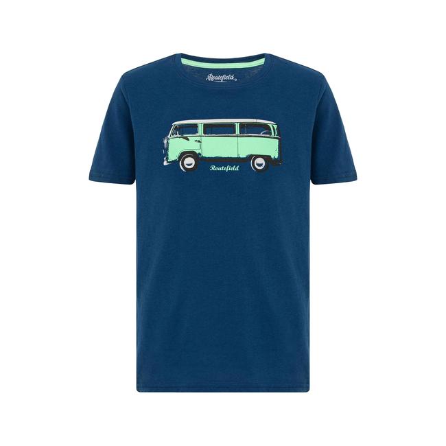  Routefield Theory Kids Unisex Çocuk Mavi Tişört