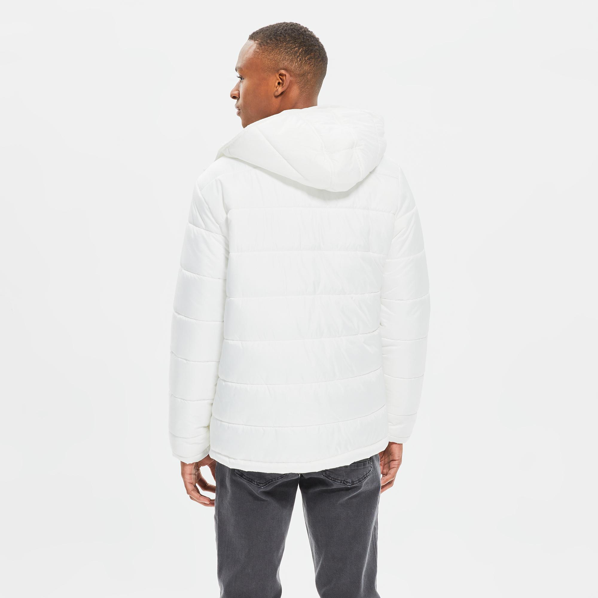 NAUTICA ERKEK BEYAZ UZUN KOLLU STANDART FIT MONT