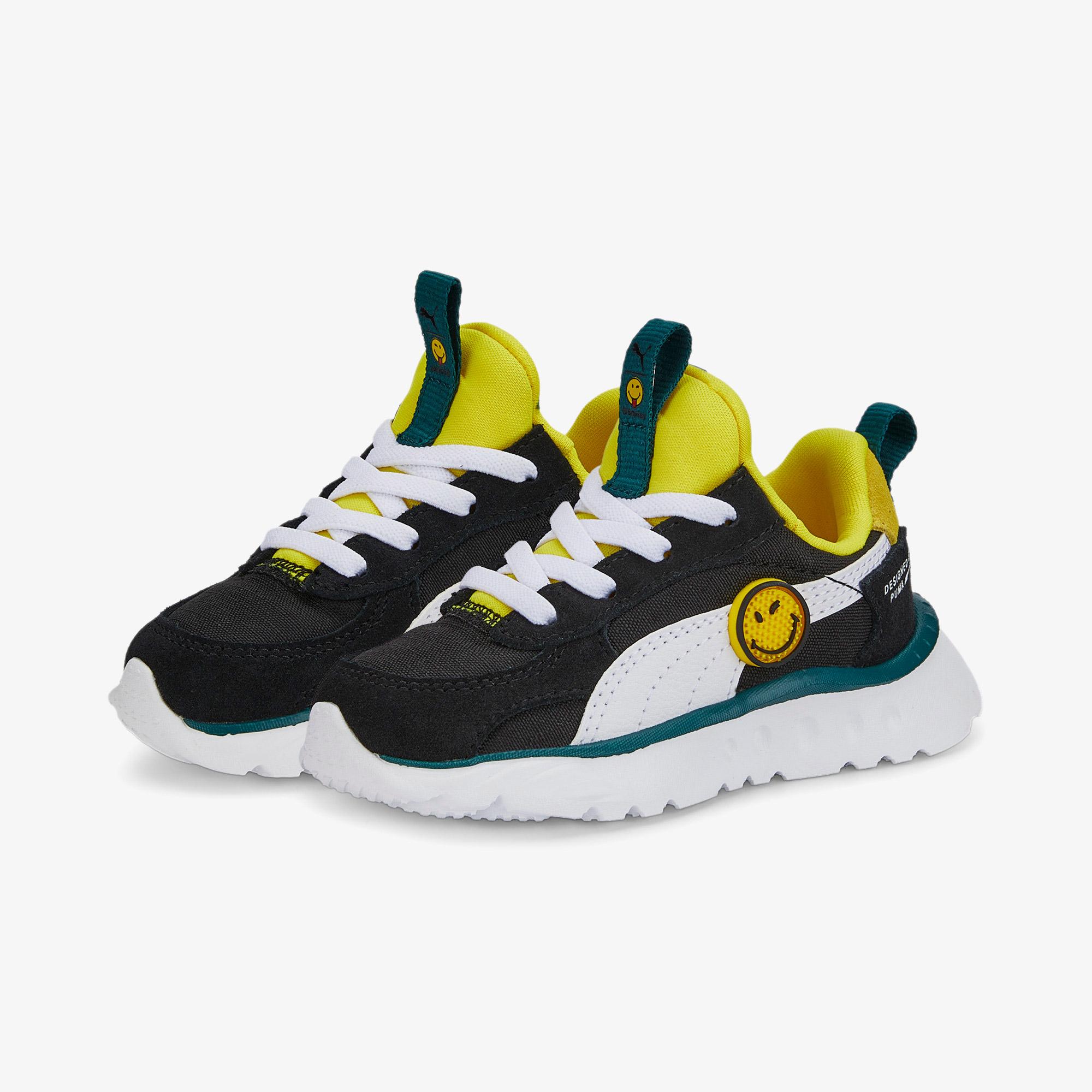 Puma Wr Flex Slip On Smileyworld Bebek Siyah Spor Ayakkabı