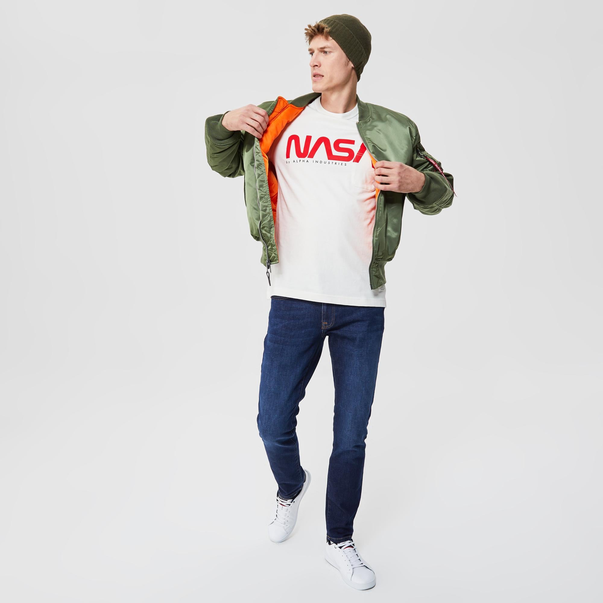 Alpha Industries MA-1 Flight Erkek Yeşil Ceket