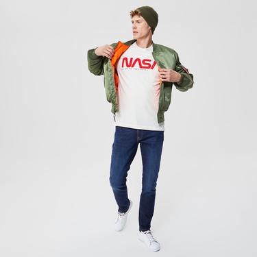  Alpha Industries MA-1 Flight Erkek Yeşil Ceket