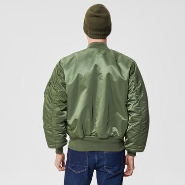  Alpha Industries MA-1 Flight Erkek Yeşil Ceket