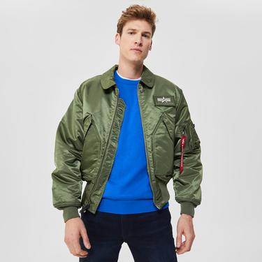  Alpha Industries Cwu 45/P Erkek Yeşil Ceket
