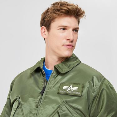  Alpha Industries Cwu 45/P Erkek Yeşil Ceket