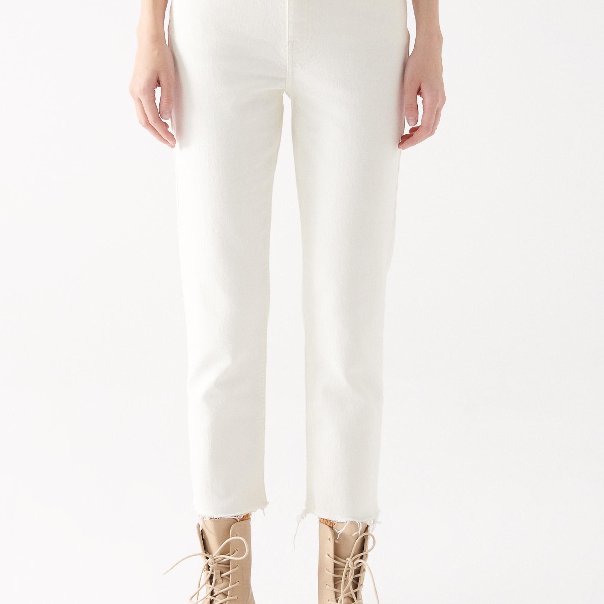 Mavi New York Real Blue Beyaz Jean Pantolon 101441-81364