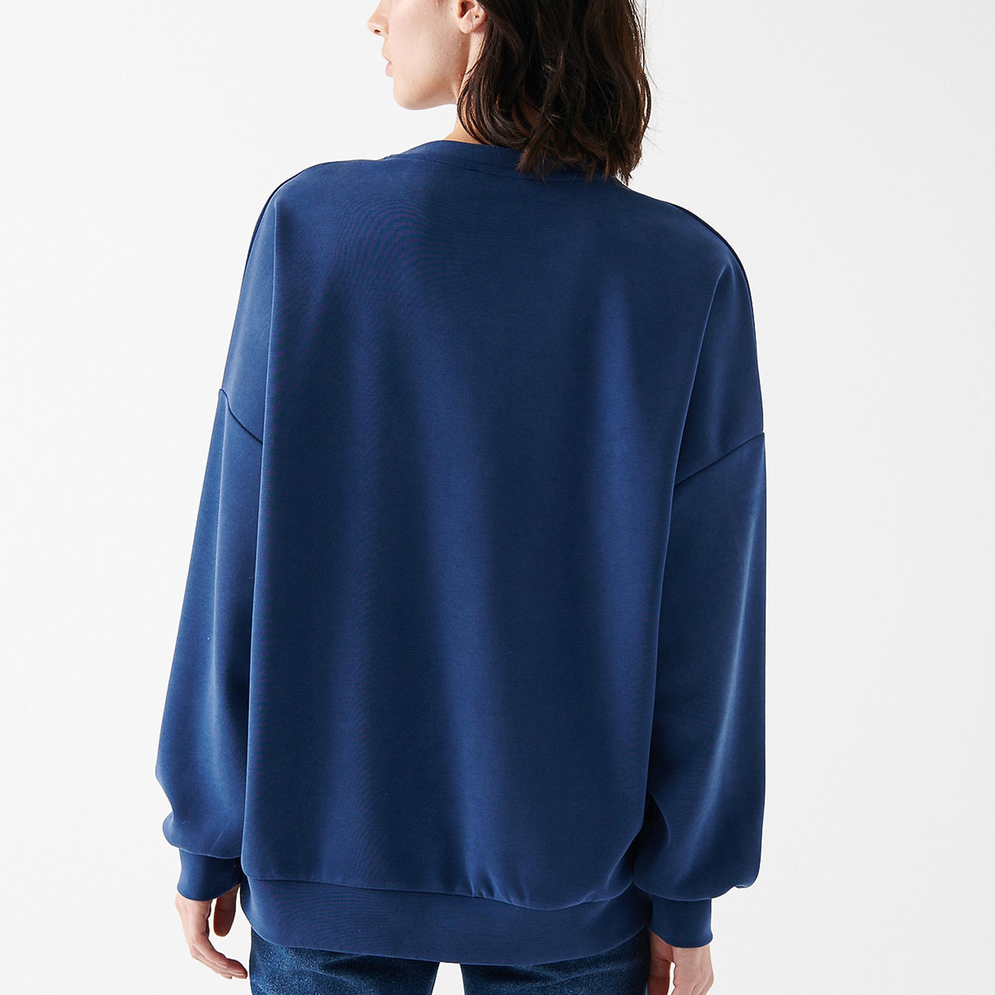 Mavi Lux Touch TENCEL TM Modal Lacivert Sweatshirt 168837-70491
