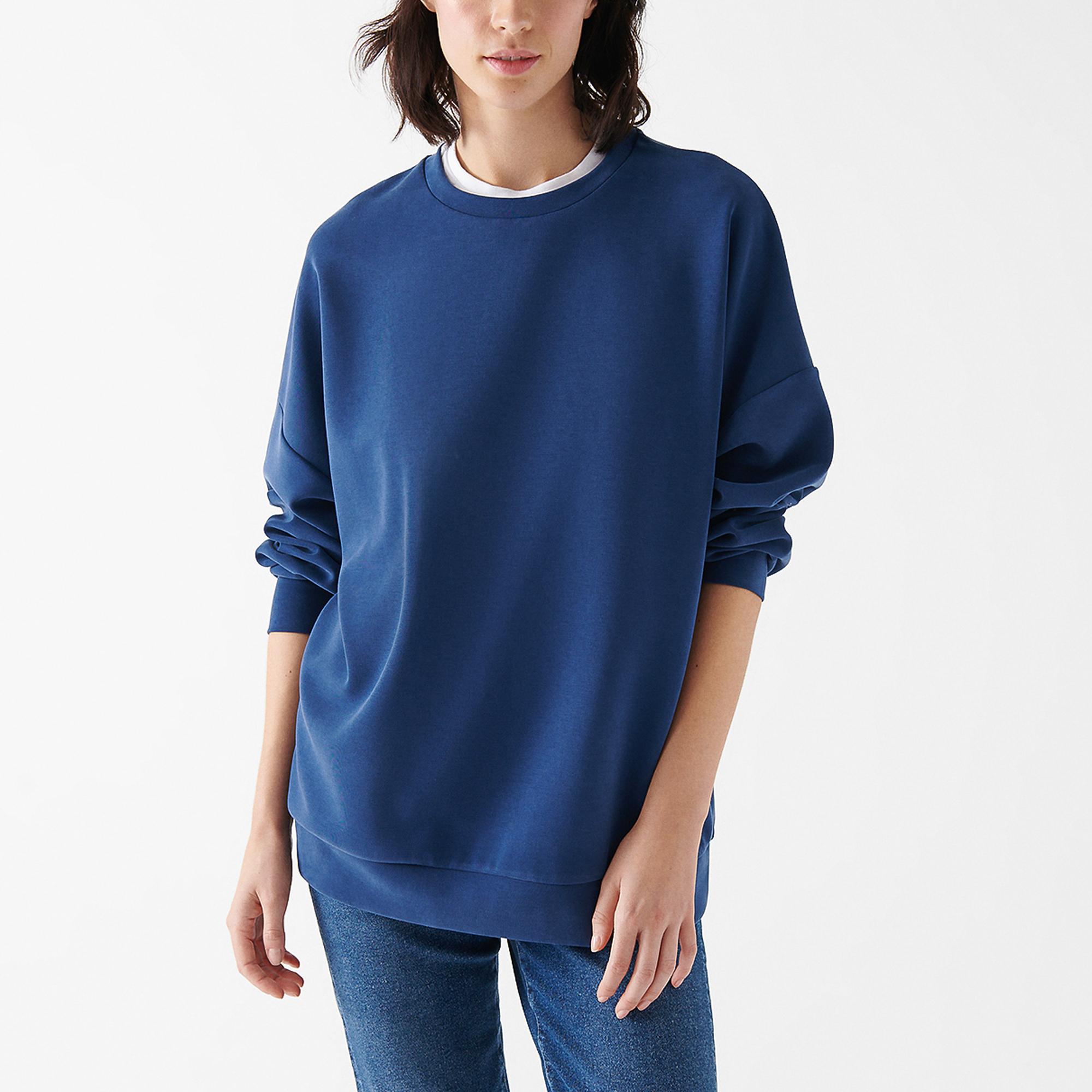 Mavi Lux Touch TENCEL TM Modal Lacivert Sweatshirt 168837-70491
