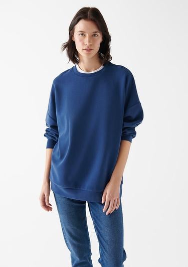  Mavi Lux Touch TENCEL TM Modal Lacivert Sweatshirt 168837-70491