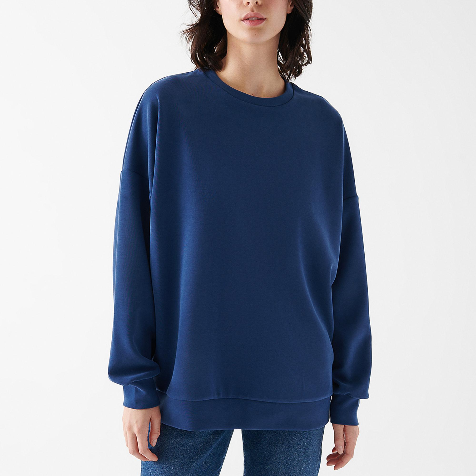 Mavi Lux Touch TENCEL TM Modal Lacivert Sweatshirt 168837-70491