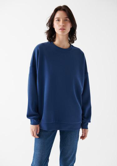  Mavi Lux Touch TENCEL TM Modal Lacivert Sweatshirt 168837-70491