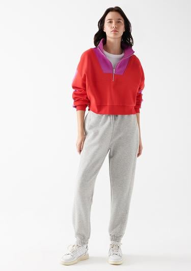  Mavi Gri Basic Eşofman Altı 1600430-32175