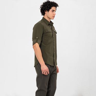  Merrell Gusto Erkek Yeşil Gömlek