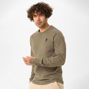  Routefield Tylor Erkek Yeşil Tişört