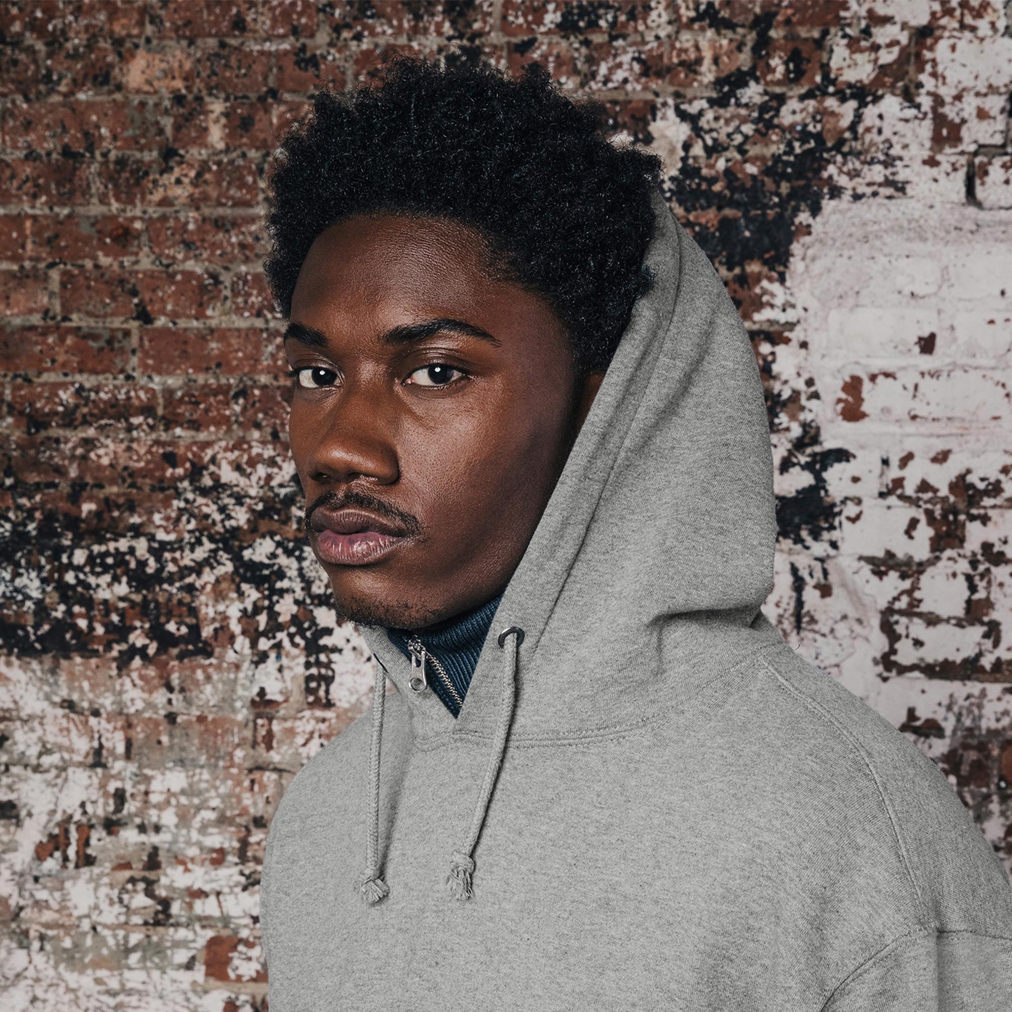 Alpha Industries Erkek Gri Kapüşonlu Sweatshirt