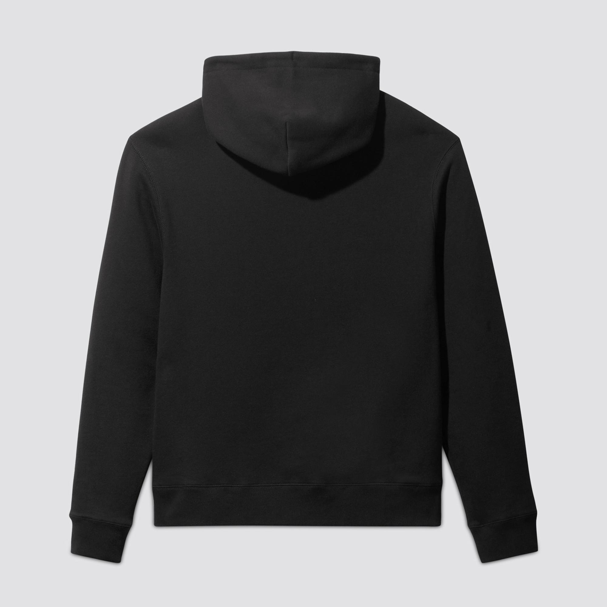 Alpha Industries Erkek Siyah Kapüşonlu Sweatshirt