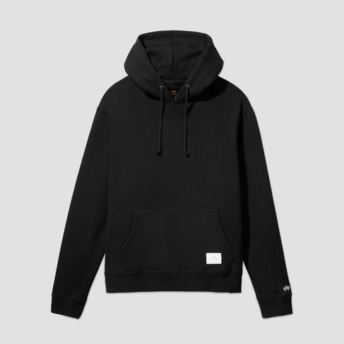  Alpha Industries Erkek Siyah Kapüşonlu Sweatshirt