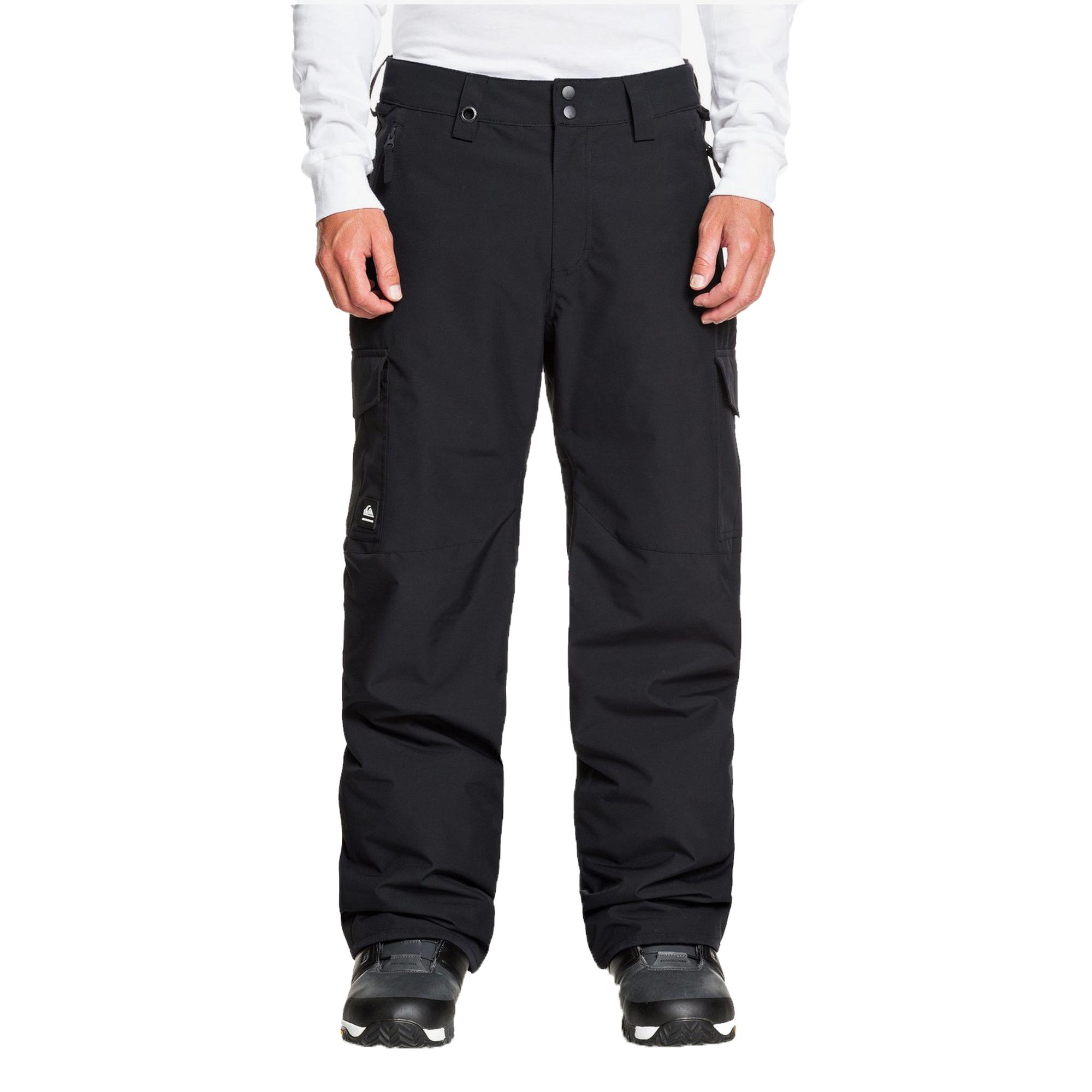 Quiksilver Porter Pt Erkek Siyah Snowboard Pantolonu