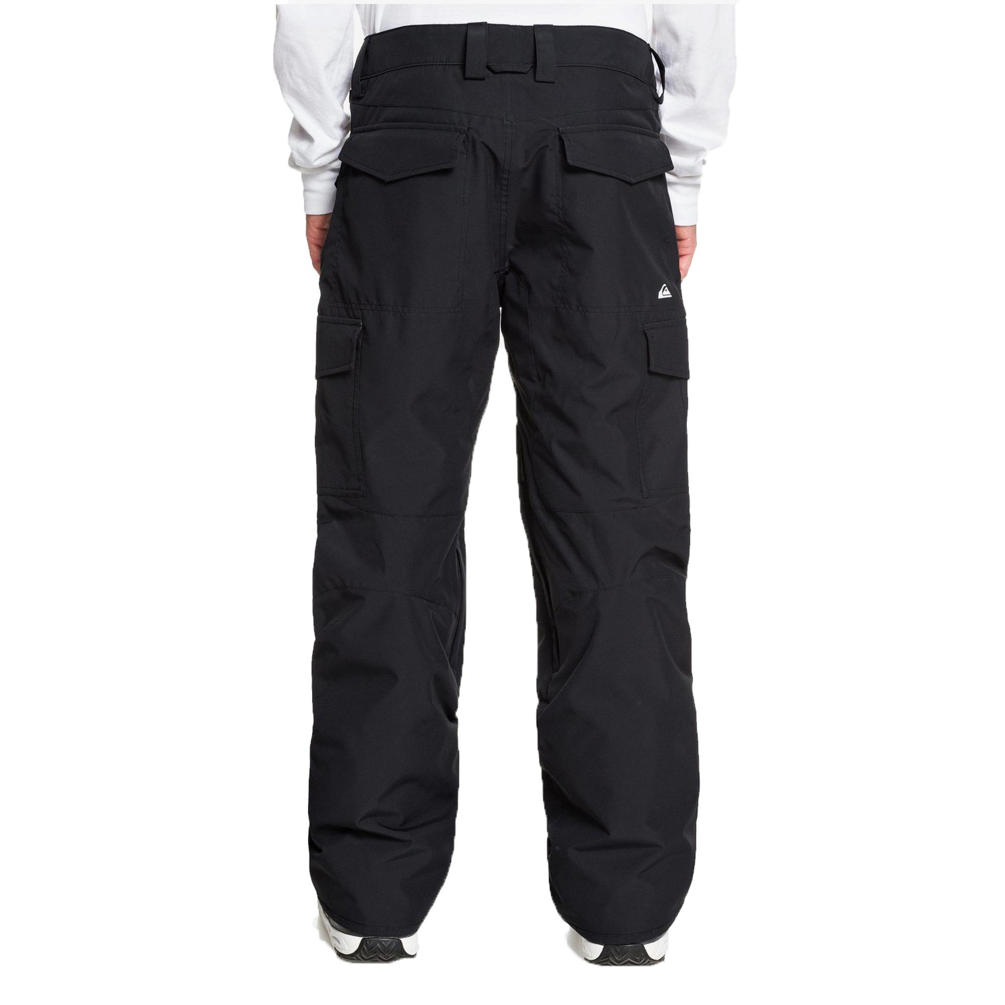 Quiksilver Porter Pt Erkek Siyah Snowboard Pantolonu