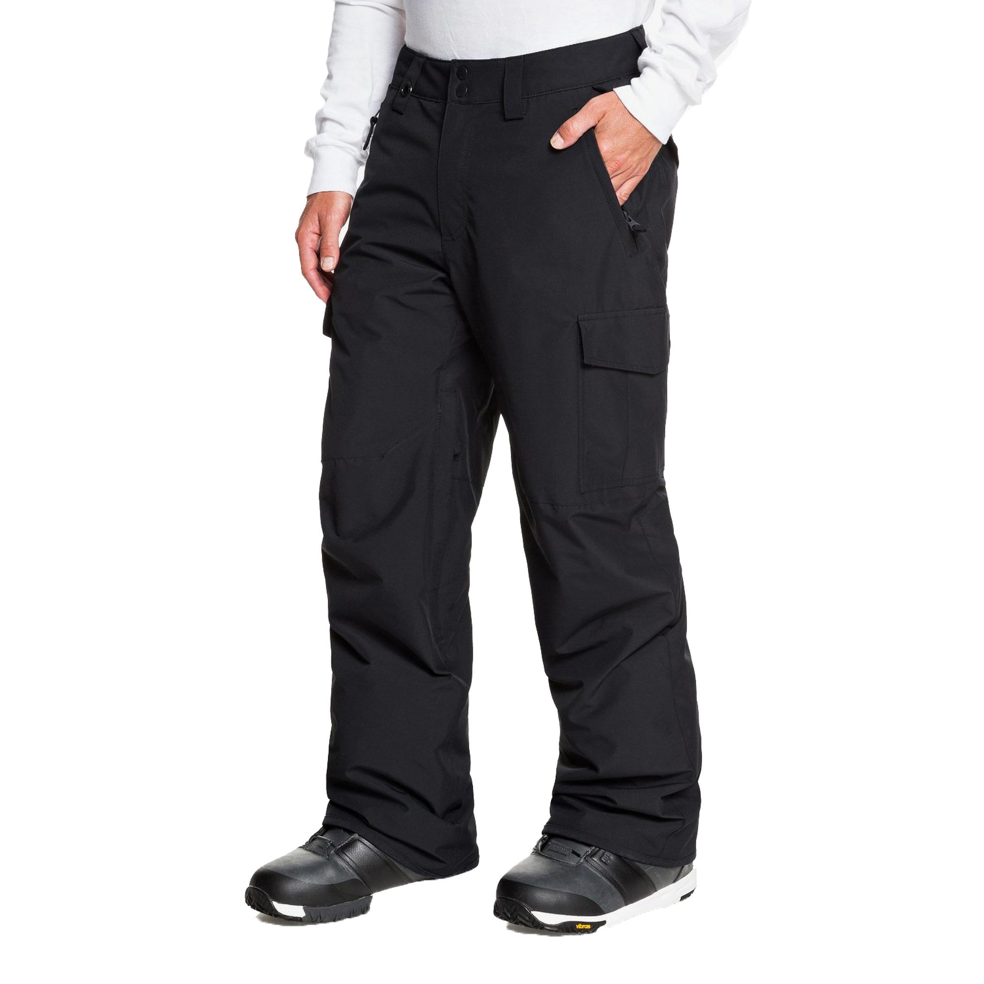 Quiksilver Porter Pt Erkek Siyah Snowboard Pantolonu