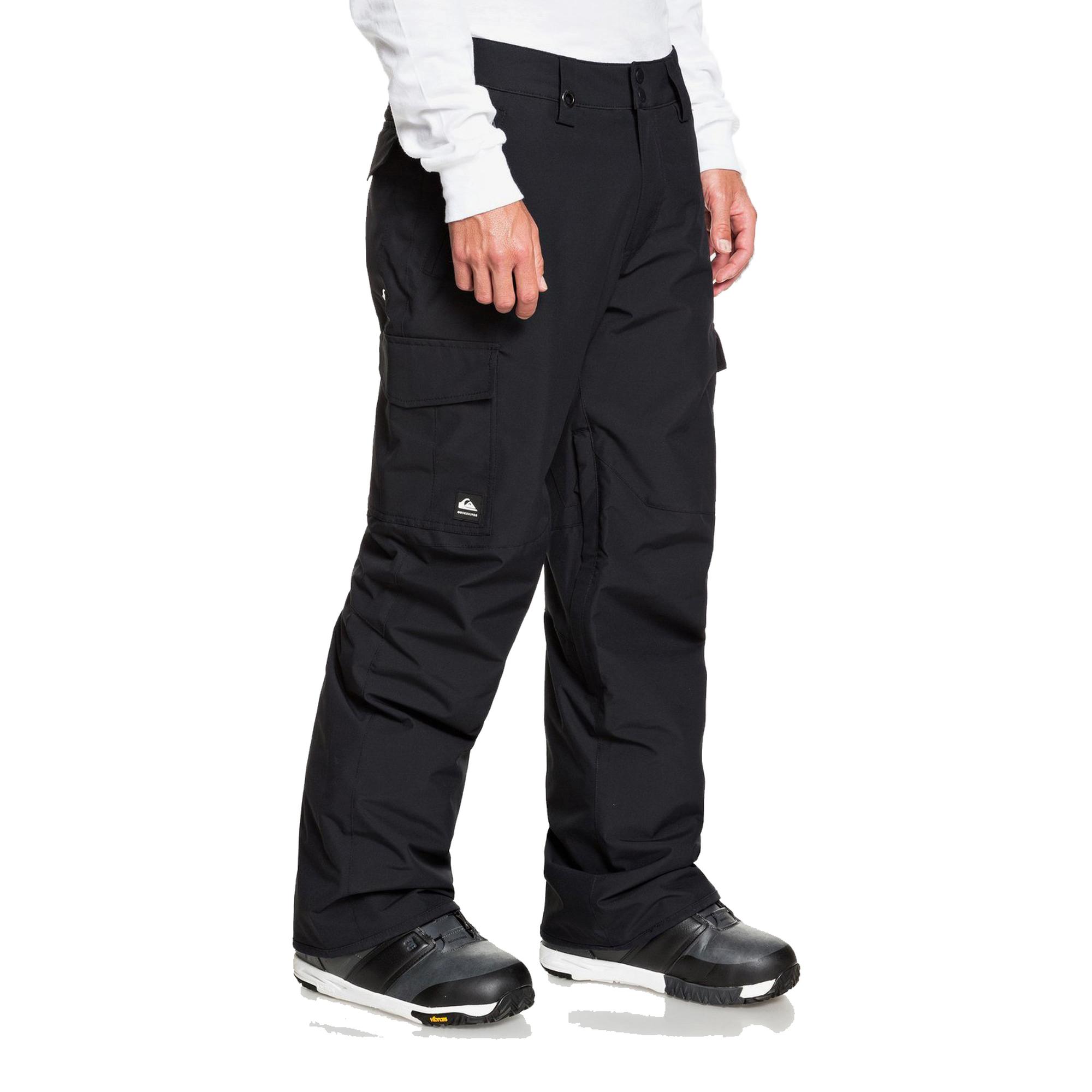 Quiksilver Porter Pt Erkek Siyah Snowboard Pantolonu