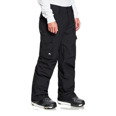  Quiksilver Porter Pt Erkek Siyah Snowboard Pantolonu