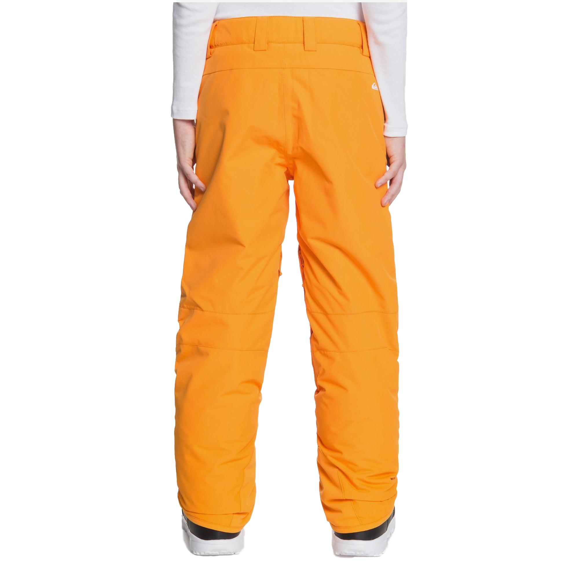 Quiksilver Erkek Çocuk Snowboard Pantolonu Boundry Youth Turuncu