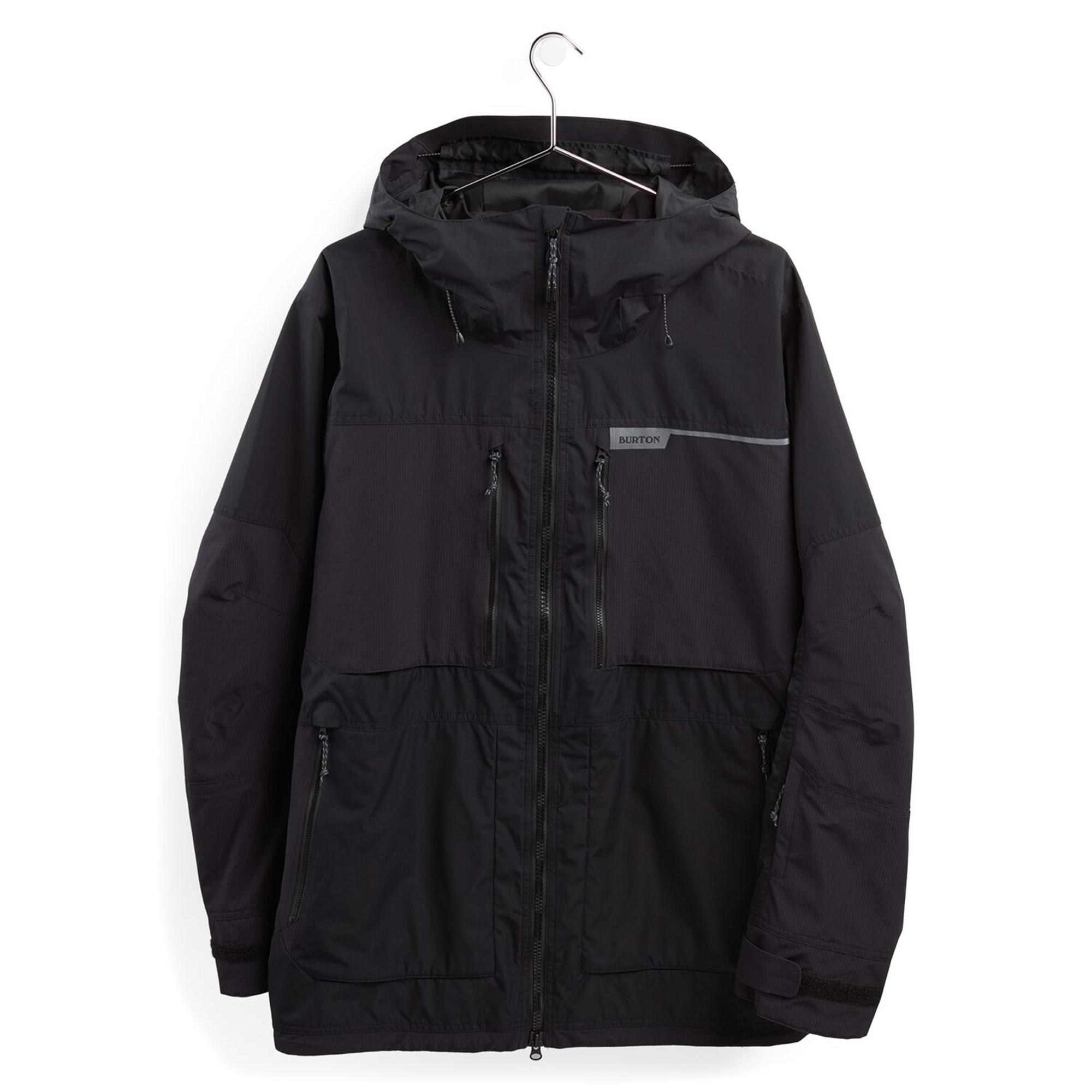 Burton Frostner Erkek Siyah Snowboard Ceketi