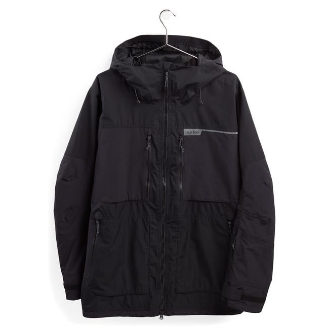  Burton Frostner Erkek Siyah Snowboard Ceketi