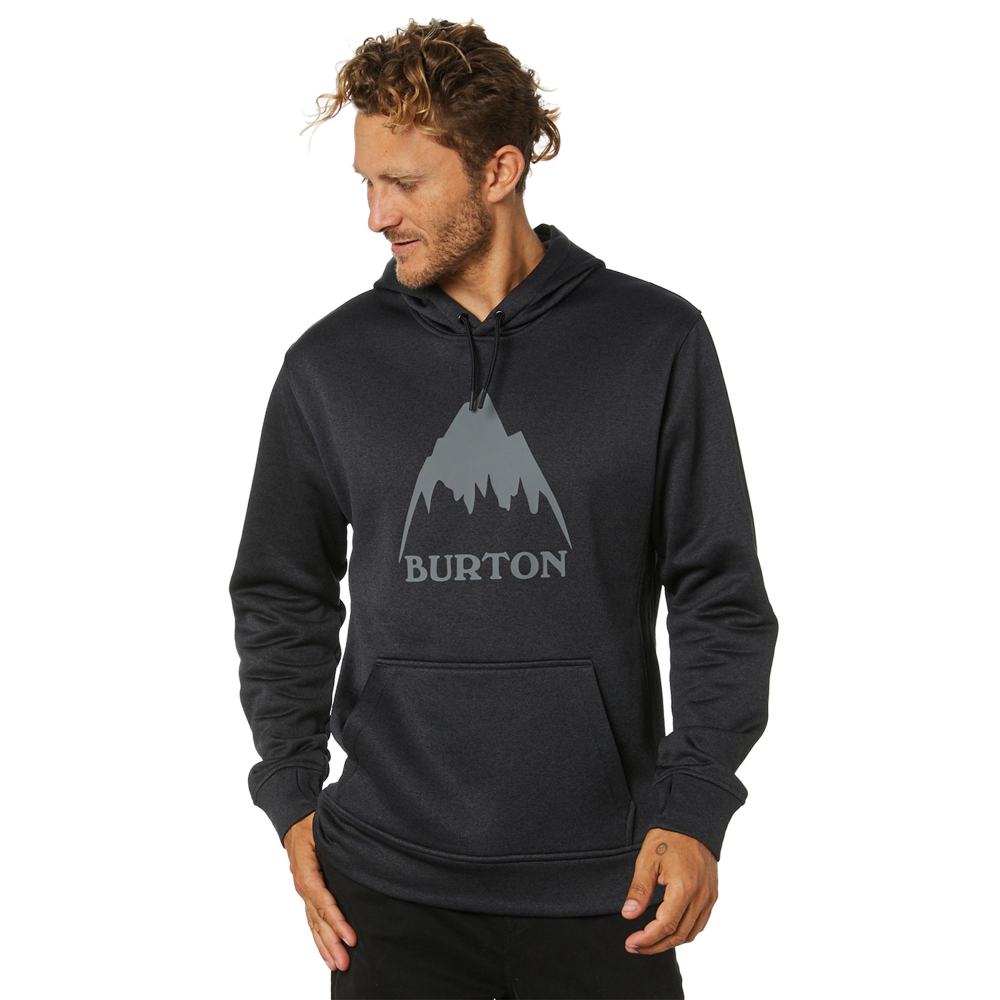 Burton Oak Pullover Hoodie Erkek Siyah Sweatshirt