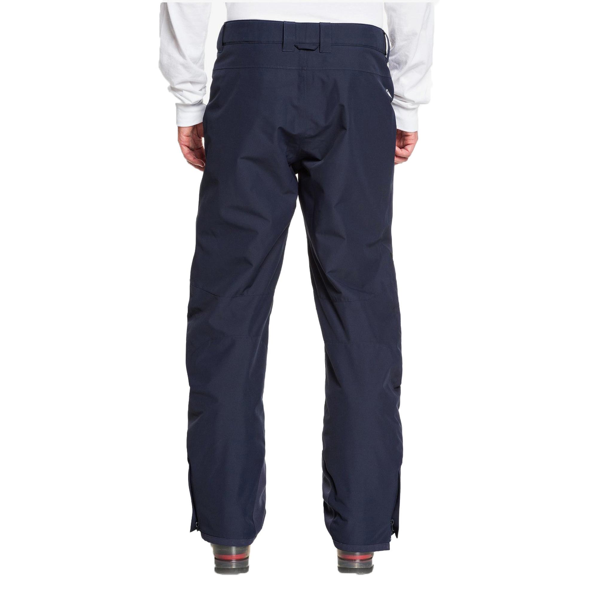 Quiksilver Erkek Snowboard Pantolonu Boundry Lacivert Kayak/Snowboard Giyim