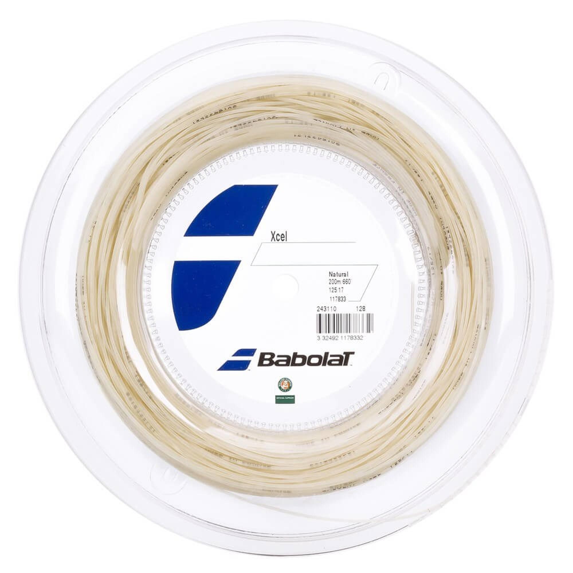 Babolat Xcel 200m Unisex Bej Kordaj Rulo
