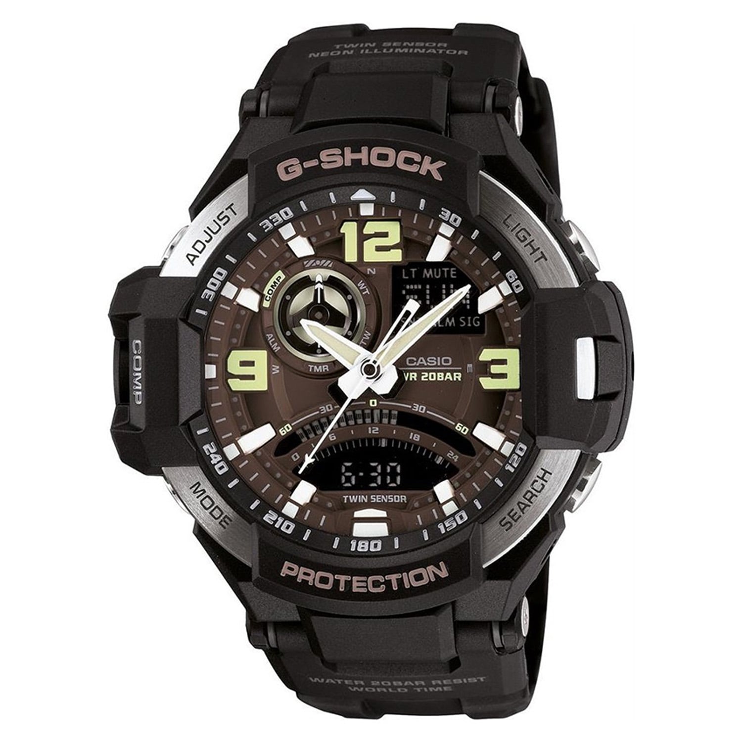  CASIO GA-1000-1BDR UNISEX SAAT