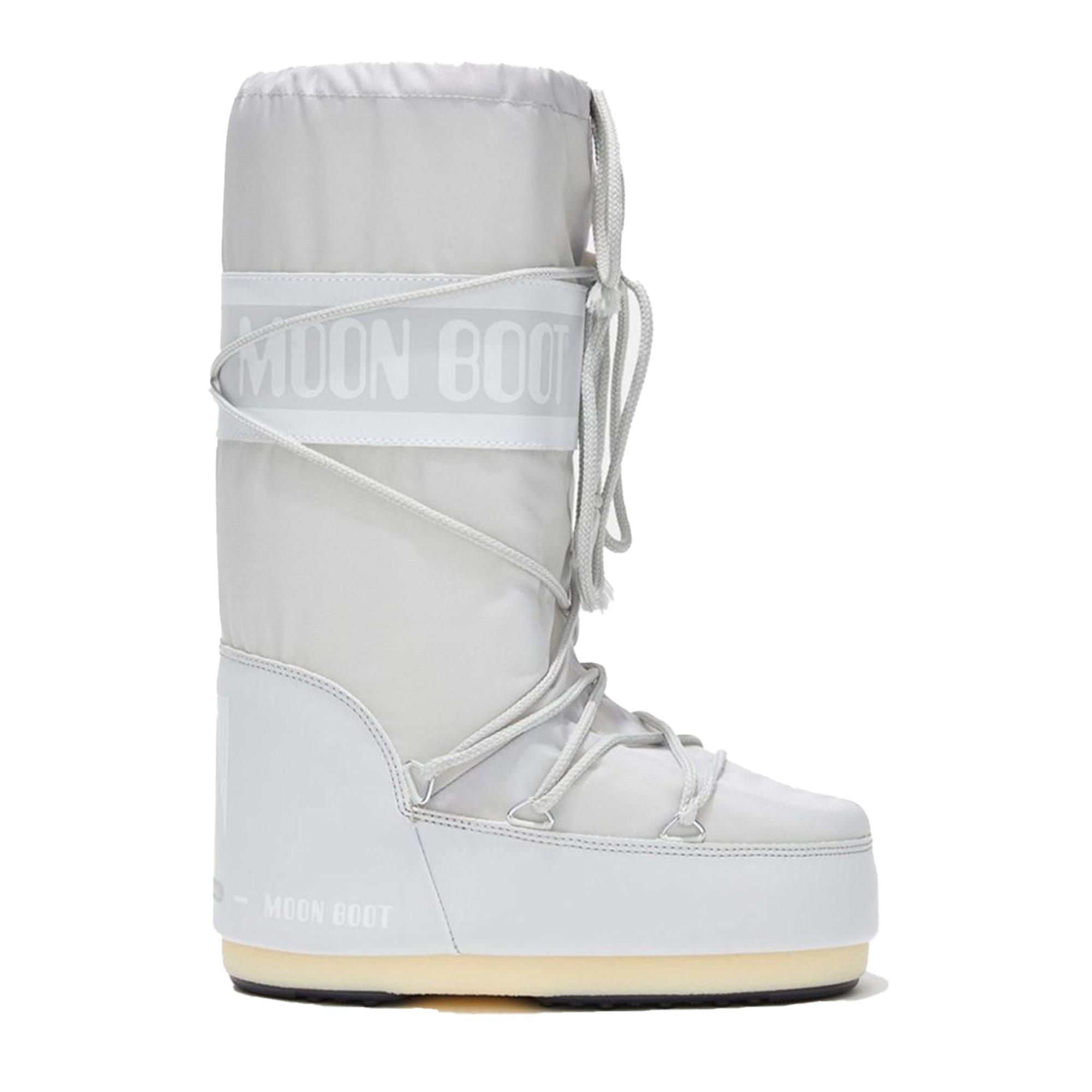 Moon Boot Mb Icon Nylon Kadın Gri Kar Botu