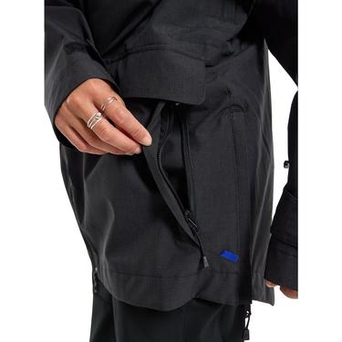  Burton Lalik Kadın Siyah Snowboard Ceketi