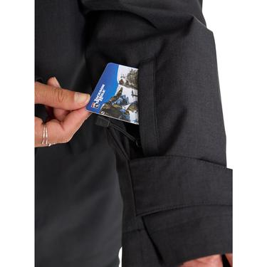  Burton Lalik Kadın Siyah Snowboard Ceketi