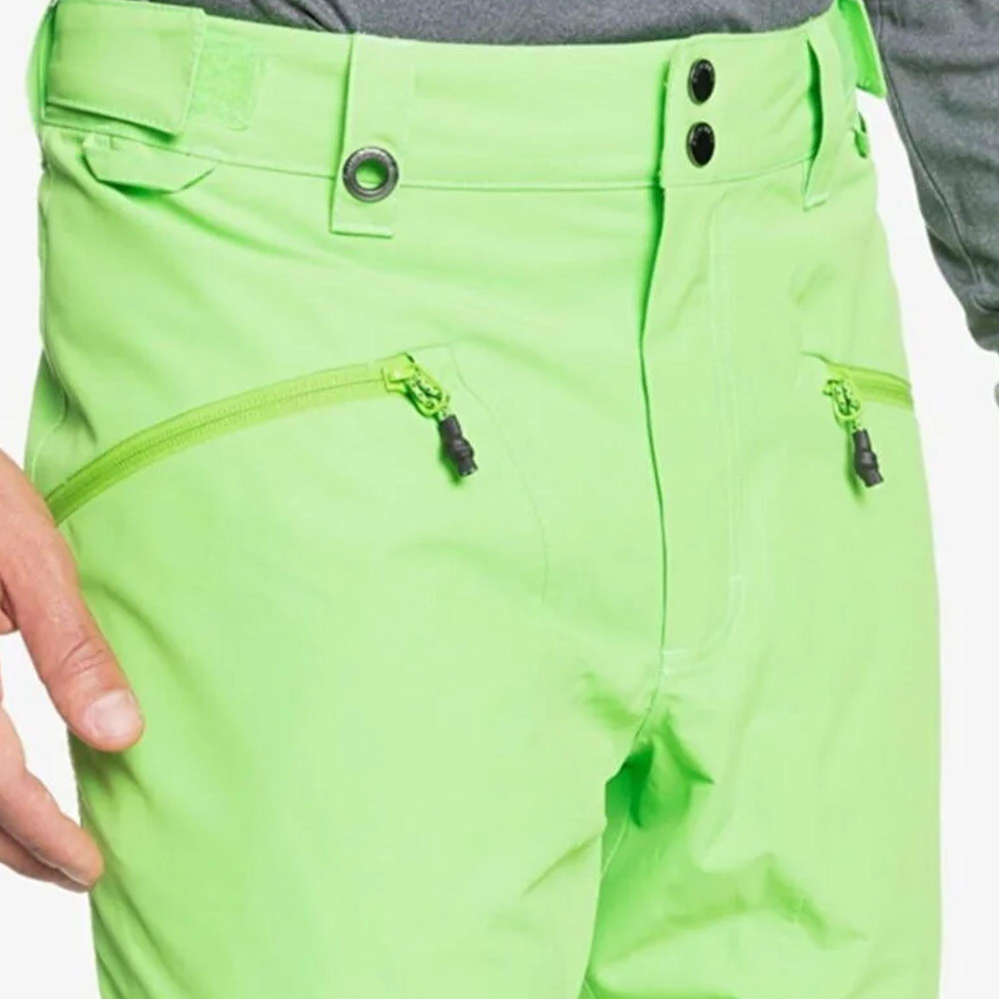 Quiksilver Boundry Pt Erkek Yeşil Snowboard Pantolonu