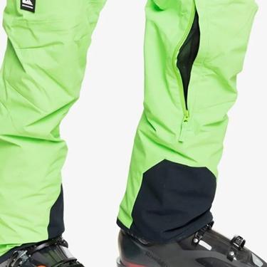  Quiksilver Boundry Pt Erkek Yeşil Snowboard Pantolonu
